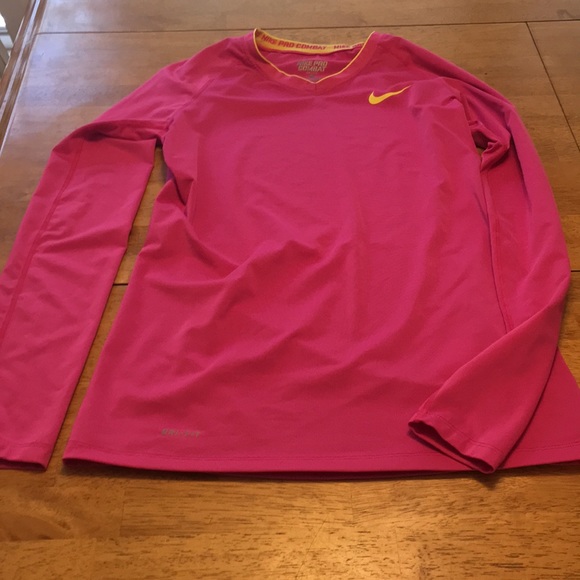 Nike long sleeve dri fit shirt - Picture 1 of 3